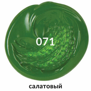 Краска акрил, Салатовая 071, BRAUBERG — изображение 2